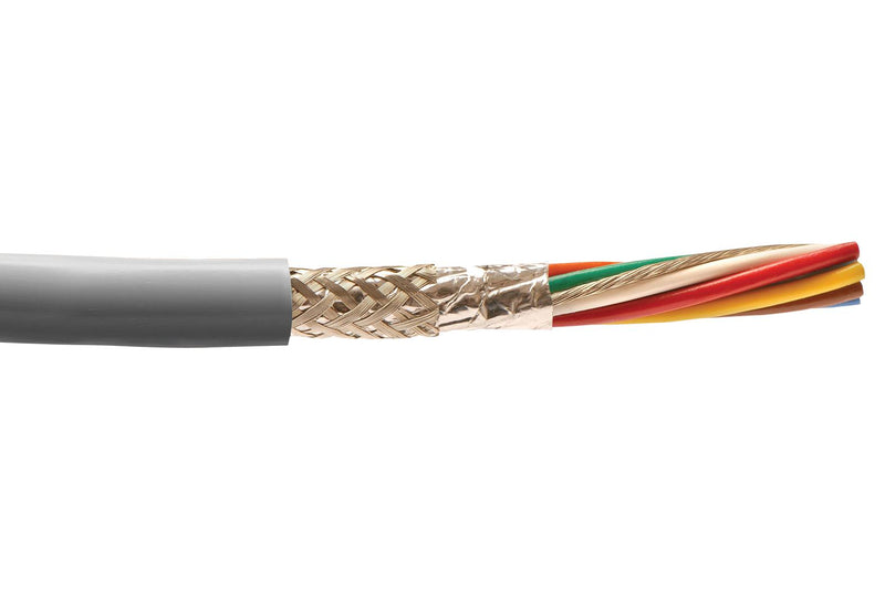 Alpha Wire B955064 GE321 B955064 GE321 Multicore Cable Pro-Tekt&acirc;�&cent; Screened 6 Core 20 AWG 164 ft 50 m