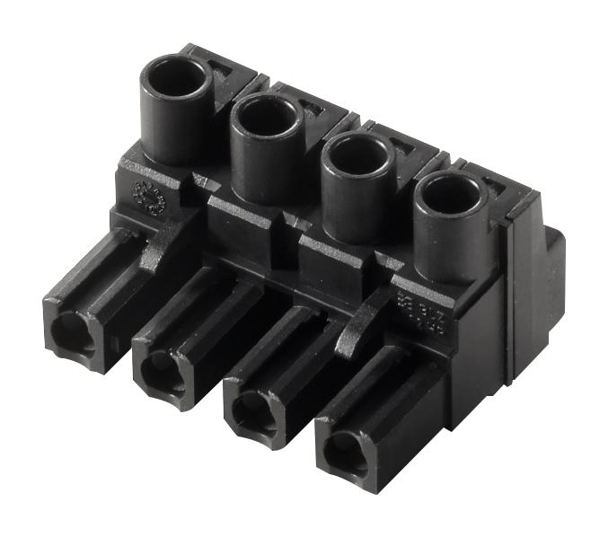 Weidmuller 1059580000 Pluggable Terminal Block 7.62 mm 2 Ways 20AWG to 12AWG 4 mm&Acirc;&sup2; Screw 29 A