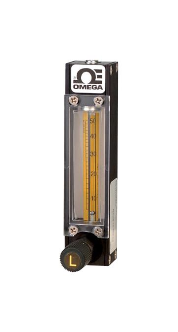 Omega FLDN3303ST Flow Meter 0.005 to 0.05 LPM 200 psi 1/8" Fnpt 5 % Accuracy FLD Series