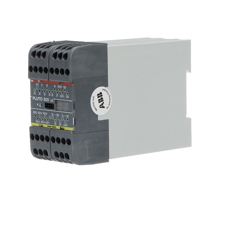 ABB - Jokab 2TLA020070R4600 Programmable Logic Controller (PLC) Safety Pluto B20 16 Inputs 4 Output 24V DIN Rail