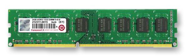 Transcend TS1GLK64V6H RAM Memory Module 8 GB 1600 MHz PC3-12800 DDR3 Dimm Desktop