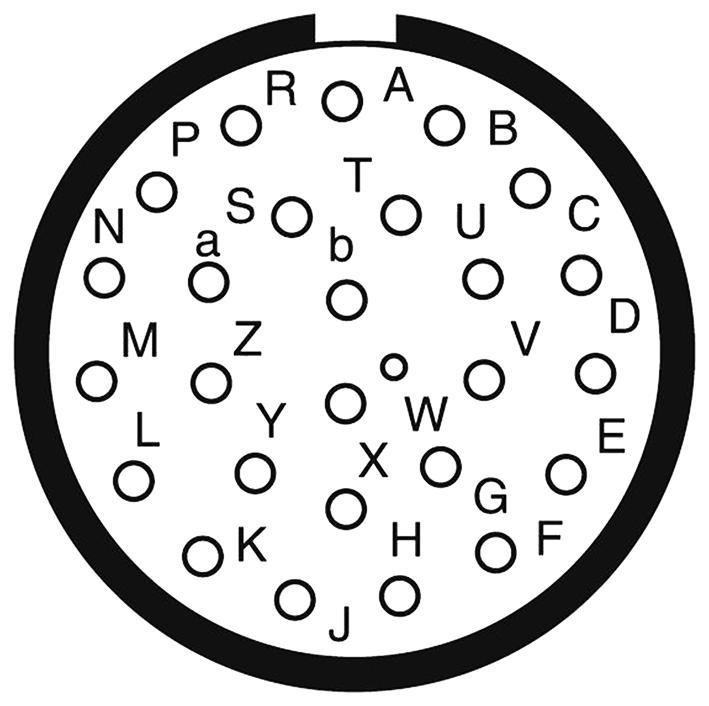 Amphenol Aerospace D38999/24ME26SN-LC D38999/24ME26SN-LC Circular Connector MIL-DTL-38999 Series III Jam Nut Receptacle 26 Contacts