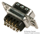 Amphenol Communications Solutions L717DE09PST L717DE09PST D Sub Connector Standard Plug D-ST 9 Contacts DE Screw