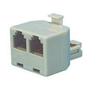 MCM 36-040 Telephone Jack Splitter - Ivory 12C0443