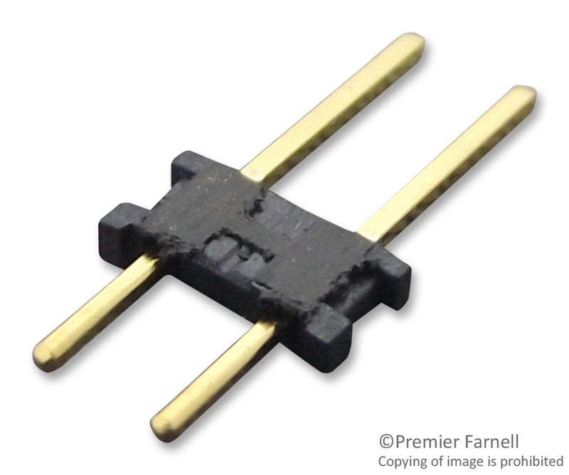 Samtec TMS-110-01-G-D . Pin Header Board-to-Board 1.27 mm 2 Rows 20 Contacts Through Hole Straight TMS Series