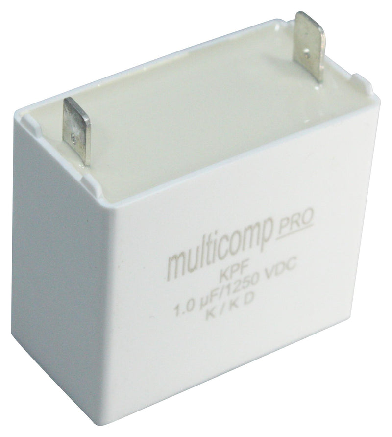 Multicomp PRO MP004159 Power Film Capacitor Metallized PP Axial 0.22 &micro;F &plusmn; 10% Snubber Through Hole