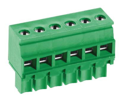 MULTICOMP MC000074 Pluggable Terminal Block, 3.5 mm, 4 Ways, Screw