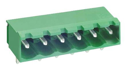 MULTICOMP MC000173 Terminal Block, Header, 5 mm, 8 Ways, 16 A, 300 V, Through Hole Right Angle