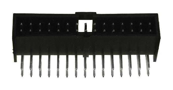 Molex 90130-3130 Pin Header Wire-to-Board 2.54 mm 2 Rows 30 Contacts Through Hole Right Angle