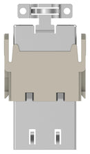 AMP - TE Connectivity T2111322101-001 Heavy Duty Connector Module 32 Contacts Plug Crimp Pin Not Supplied