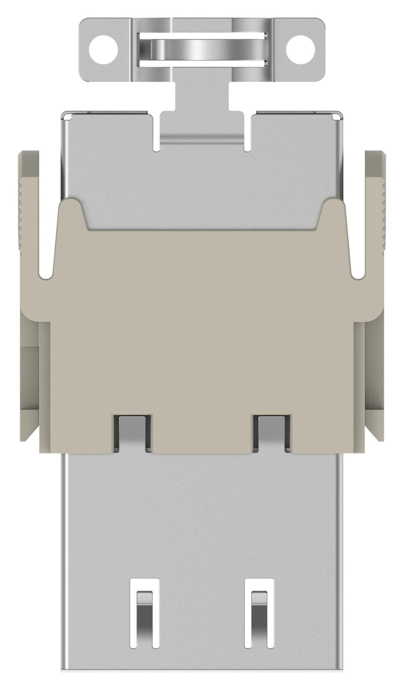 AMP - TE Connectivity T2111322101-001 Heavy Duty Connector Module 32 Contacts Plug Crimp Pin Not Supplied