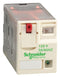 SCHNEIDER ELECTRIC RXM2AB1BD General Purpose Relay, Zelio RXM Series, Power, DPDT, 24 VDC, 12 A