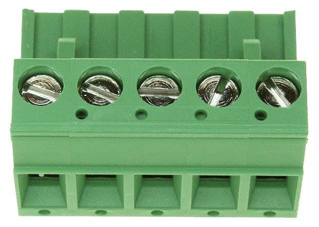 BUCHANAN - TE CONNECTIVITY 796634-5 Pluggable Terminal Block, 5.08 mm, 5 Ways, 30 AWG, 12 AWG, 3 mm&sup2;, Screw