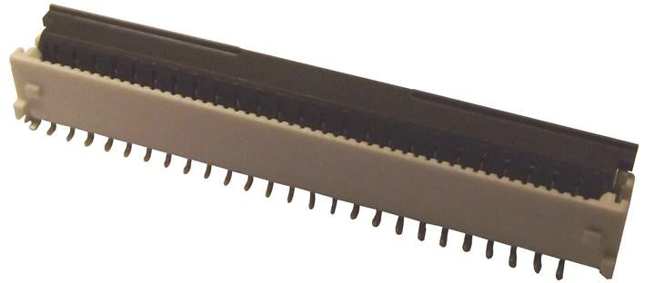 MOLEX 501951-5010 FFC / FPC Board Connector, 0.5 mm, 50 Contacts, Receptacle, Easy-On Series, Surface Mount