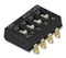 TE CONNECTIVITY 1-1825059-8 DIP / SIP Switch, 4 Circuits, SPST, Through Hole, DIP Sealed, 24 VDC