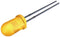 LUMEX SSL-LX5093BYD Flashing LED, SSL-LX5093 Series, Yellow, T-1 3/4 (5mm), 20 mcd, 1.5 Hz, 2.5 Hz