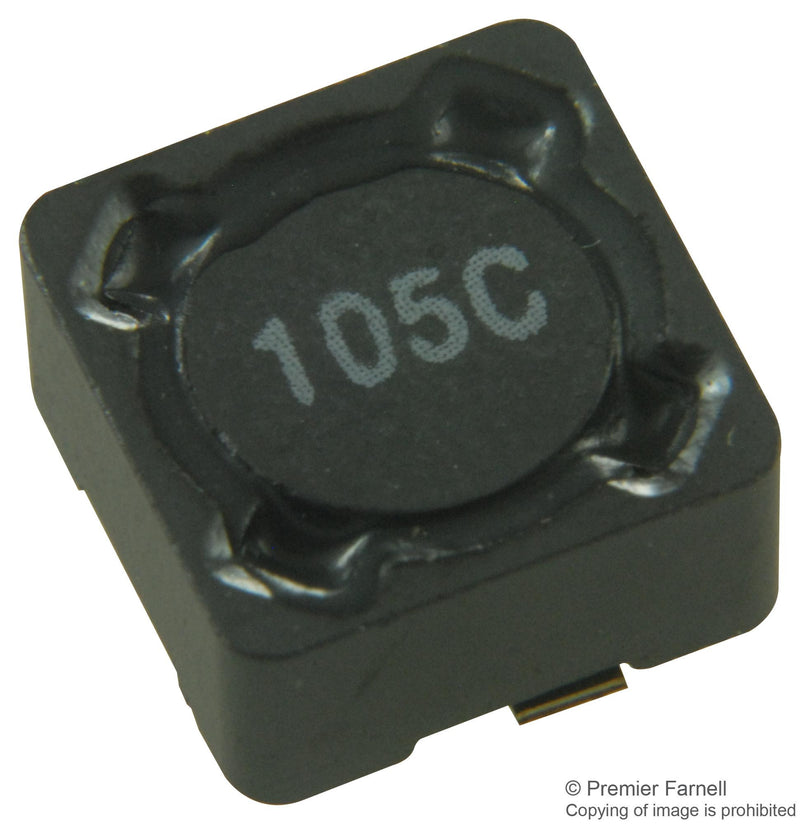 MURATA POWER SOLUTIONS 46105C Surface Mount Power Inductor, 4600 Series, 1 mH, 270 mA, Shielded, 4.9 ohm