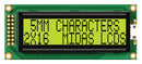 MIDAS MC21605B6W-SPR-V2 Alphanumeric LCD, 16 x 2, 5V, English, Japanese, Reflective