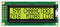 MIDAS MC21605B6WD-SPTLY-V2 Alphanumeric LCD, 16 x 2, Black on Yellow / Green, 5V, Parallel, English, Japanese, Transflective