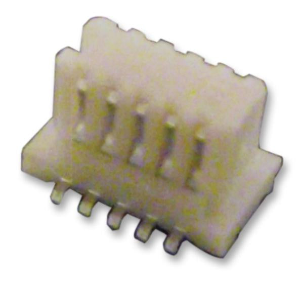 MOLEX 52465-1071 Board-To-Board Connector, Stacking, 0.8 mm, 10 Contacts, Receptacle, 52465 Series, Surface Mount