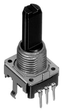 ALPS EC12E2430804 Incremental Rotary Encoder, Insulated Shaft, 12mm, Vertical, 24 Detents, 24 Pulses