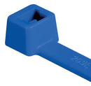 HELLERMANNTYTON T18R-ETFE-BU-C1 Cable Tie, ETFE (Ethylene Tetrafluoroethylene), Blue, 100 mm, 2.5 mm, 22 mm