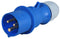 CEENORM 21001-TLS 240V, 16A, 2P+E Multi-Grip Cable Gland Plug