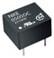 MURATA POWER SOLUTIONS NKE0505DC Isolated Board Mount DC/DC Converter, Miniature, 1 Output, 1 W, 5 V, 200 mA