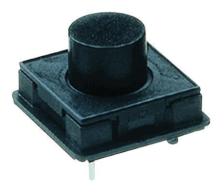 SCHURTER 1241.1022 Tactile Switch, Non Illuminated, 24 V, 50 mA, 2.5 N, Solder, MTG Series