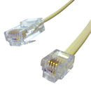 VIDEK 4093-5 Network Cable, RJ45 Plug, RJ11 Plug, 16.4 ft, 5 m