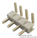 GCT (GLOBAL CONNECTOR TECHNOLOGY) BG303-04-A-0300-L-G Board-To-Board Connector, Right Angle, 2.54 mm, 4 Contacts, Header, White Lite BG303 Series