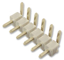 GCT (GLOBAL CONNECTOR TECHNOLOGY) BG303-06-A-0300-L-G Board-To-Board Connector, Right Angle, 2.54 mm, 6 Contacts, Header, White Lite BG303 Series