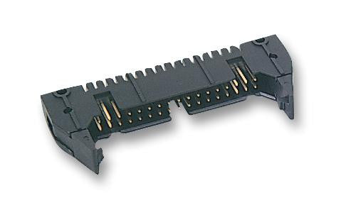 AMP - TE CONNECTIVITY 5499922-9 Wire-To-Board Connector, Straight, 2.54 mm, 40 Contacts, Header, AMP-LATCH Series, Through Hole