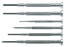 CK TOOLS T4854P 6 Piece Slotted and Philips Precision Watchmakers Screwdriver Set