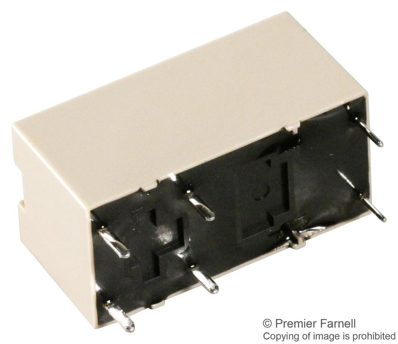 PANASONIC ELECTRIC WORKS DE1A-L-3V General Purpose Relay, DE(ADE) Series, Power, Latching Single Coil, SPST-NO, 3 VDC, 10 A