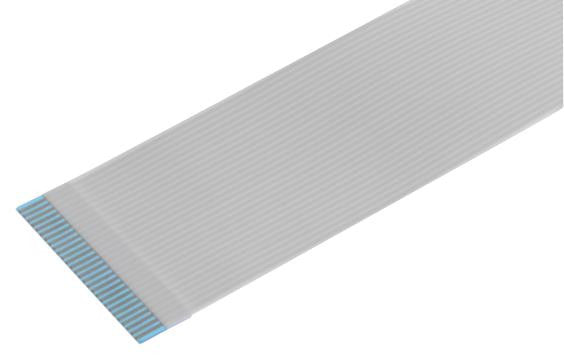 MOLEX 15166-0119 Ribbon Cable, FFC Contacts, FFC Contacts, 2 ", 51 mm, Same Sided Contacts, White