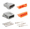 Amphenol SINE/TUCHEL ATM12PS-CKIT ATM12PS-CKIT Plug &amp; Rcpt Connector KIT Thermoplastic