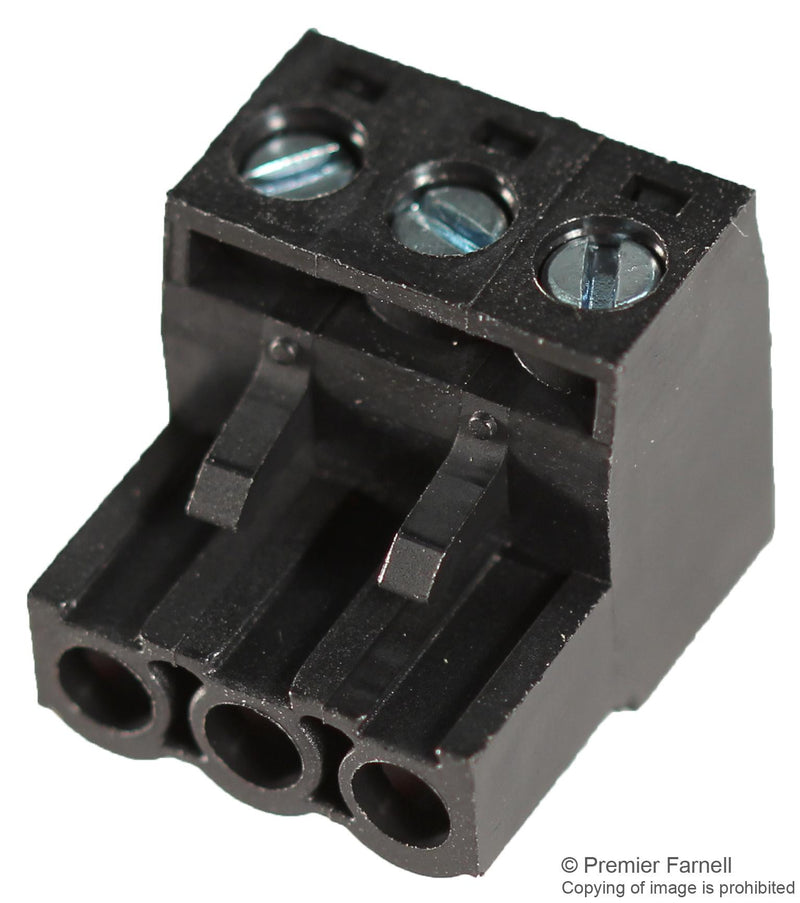 MOLEX 39530-0003 TERMINAL BLOCK EUROSTYLE, 3 POSITION, 26-12AWG