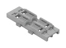 Wago 0221-2522 Mounting Carrier 2POS DIN35 Rail Grey