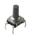 C&amp;K Components KSL0M331 LFTR KSL0M331 LFTR Tactile Switch KSL Top Actuated Through Hole Round Button 130 gf 10mA at 32VDC