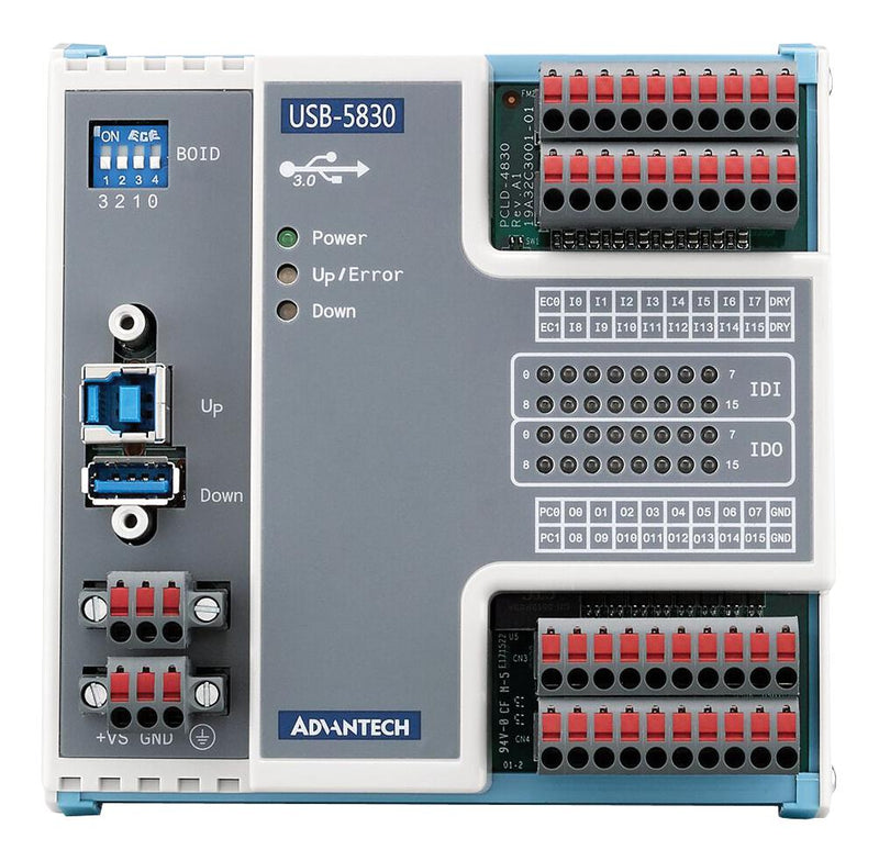 Advantech USB-5830-AE. I/O Module Digital 16-CH USB 3.0