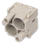 HARTING 09 14 002 3101 Heavy Duty Connector Insert, Han-Quintax&reg; Socket Module, Less Contacts, Han-Modular Series