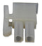 MOLEX 39-01-2025  Connector Housing, Pull Tabs, UL 94V-0, Mini-Fit Jr. Series, Receptacle, 2 Ways, 4.2 mm