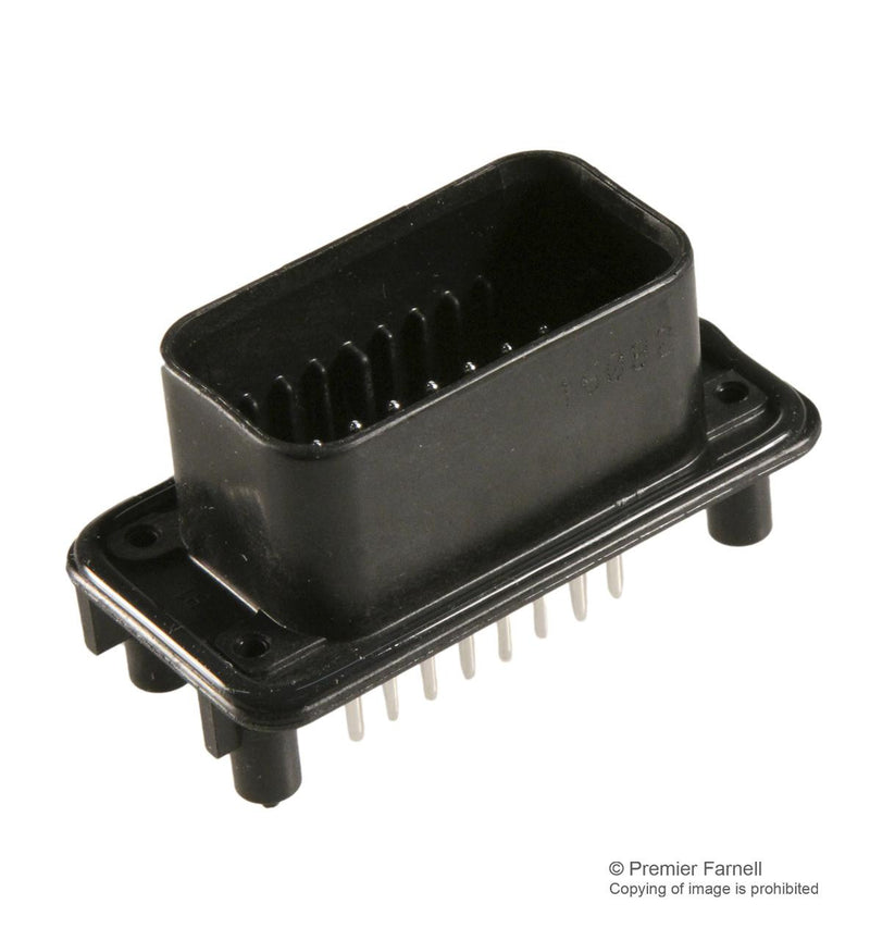 AMP - TE CONNECTIVITY 776228-1 Rectangular Power Connector, AMPSEAL Series, Through Hole, Plug, 23 Contacts, 4 mm, Pin