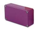 HAMMOND 1590BPR IP54 Purple Stomp Box Aluminium Instrument Enclosure - 112x60x27mm