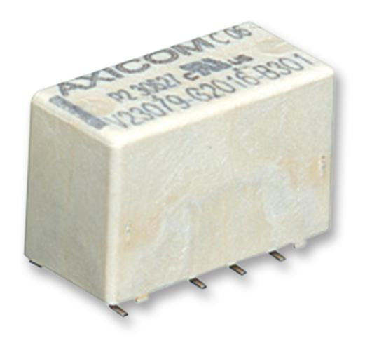 AXICOM - TE CONNECTIVITY V23079D1003B301 Signal Relay, DPDT, 12 VDC, 2 A, P2/V23079 Series, SMD, Non Latching