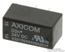 AXICOM - TE CONNECTIVITY V23105A5405A201 Signal Relay, DPDT, 24 VDC, 3 A, D2n/V23105 Series, Through Hole, Non Latching