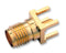 AMPHENOL CONNEX 132134 RF / Coaxial Connector, SMA Coaxial, Straight Jack, Through Hole Vertical, 50 ohm, Beryllium Copper