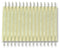 TE CONNECTIVITY FST-22A-15 Ribbon Cable, Jumper PTFE Cable, Straight Pin, Straight Pin, 15 Ways, 2.54 mm