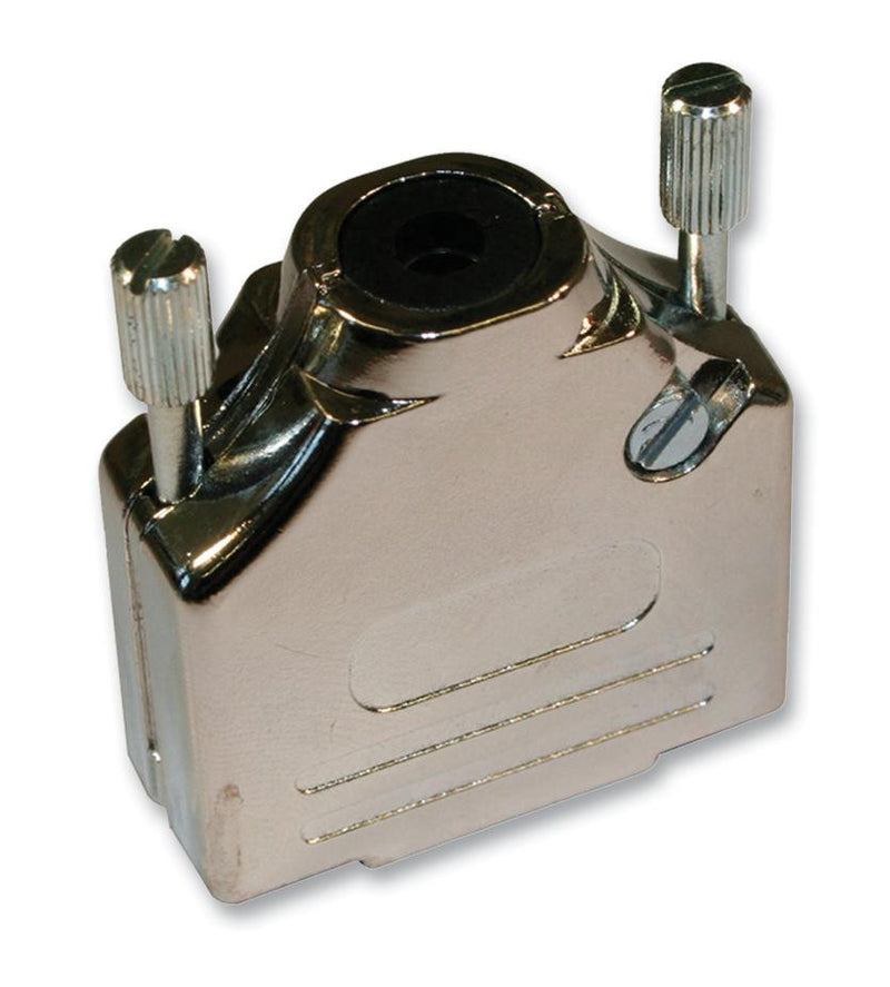 NORCOMP 970-015-030R121 D Sub Backshell, UNC 4-40, ARMOR 970 Series, DA, 180&deg;, Zinc Alloy Body